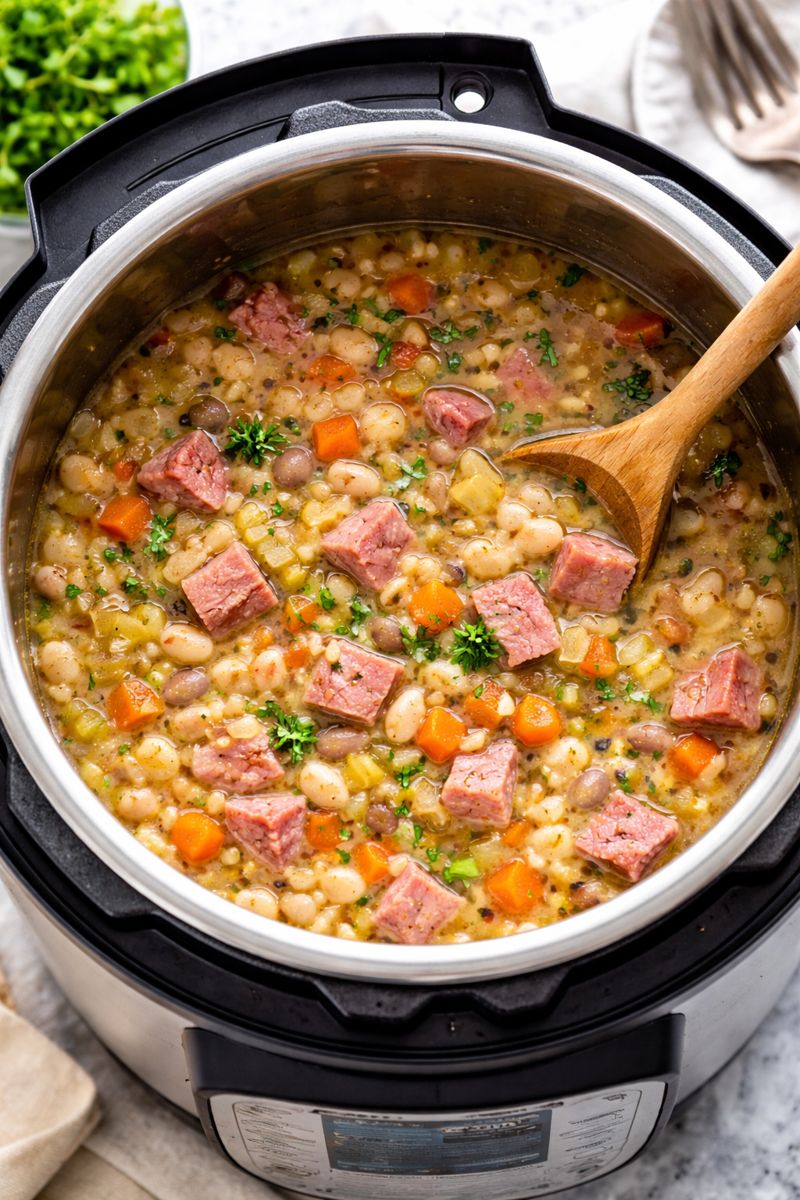 Brett’s Ham and Navy Bean Soup